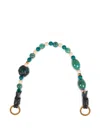 Etro Marble-embellished Handle In Green