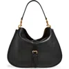 Etro Maxi Pony Tumbled Leather Shoulder Bag