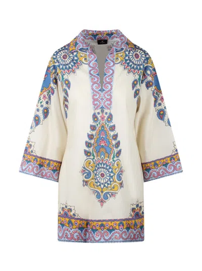 Etro Medaglione Print Blouse