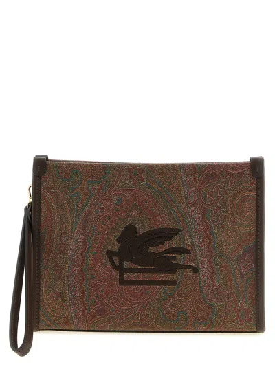 Etro Medium 'arnica' Clutch Bag In Multi