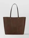 Etro Medium Canvas Shopping Bag With Paisley Pattern