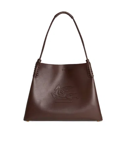 ETRO ETRO LIBRA LOGO DETAILED MEDIUM TOTE BAG