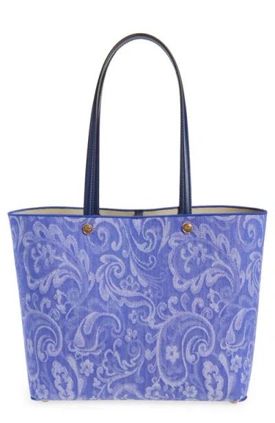 Etro Medium Essential Canvas Shopper
