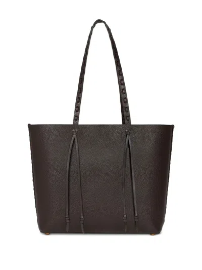 Etro Medium Essential Shopping Bag In Brown