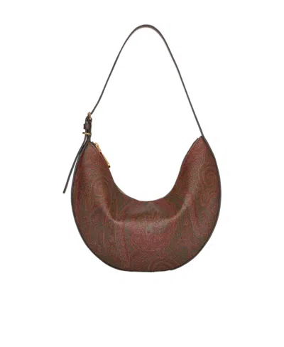 ETRO ETRO MEDIUM PAISLEY PRINTED SHOULDER BAG