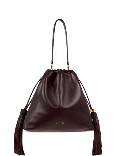 Etro Medium Kalispera Shoulder Bag In Blue