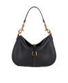 Etro Medium Pony Shoulder Bag In Black