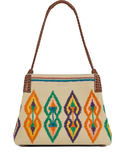 Etro Medium Libra Tote Bag In Neutral