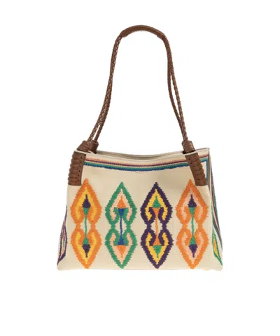 ETRO ETRO LIBRA EMBROIDERED SHOULDER BAG