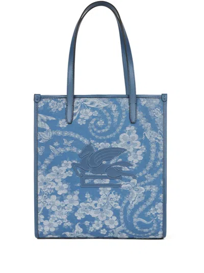 Etro Medium Love Trotter Tote Bag In Gold