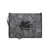 Etro Paisley-jacquard Pattern Pouch In Black
