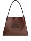 Etro Medium Libra Arnica Shoulder Bag In Brown