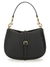 Etro Medium Pony Shoulder Bag In Black