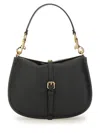 Etro Medium Pony Shoulder Bag In Black