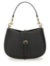 Etro Medium Pony Shoulder Bag In Black