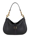 Etro Medium Pony Shoulder Bag In Black