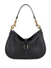 Etro Medium Pony Shoulder Bag In Black