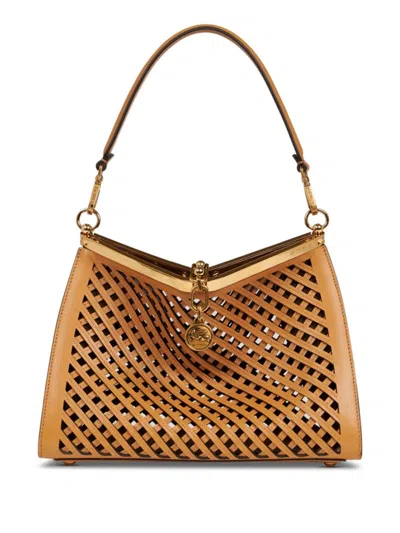 Etro Medium Vela Bag In Beige