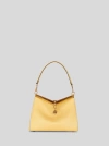 Etro Medium Vela Leather Shoulder Bag In Beige