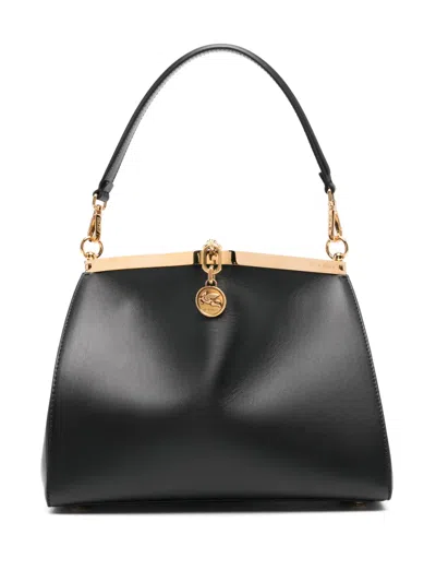 ETRO MEDIUM VELA LEATHER TOTE BAG