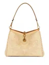Etro Medium Vela Shoulder Bag In Neutrals