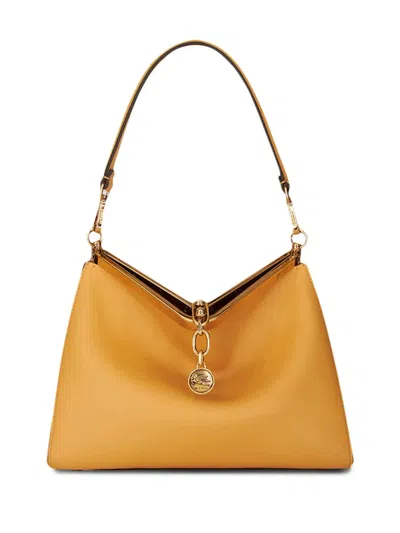 Etro Medium Vela Shoulder Bag In Yellow
