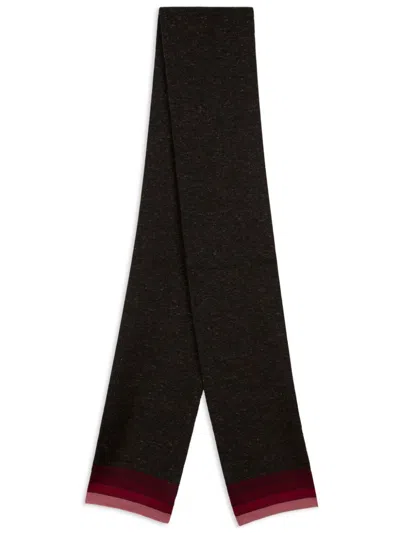 Etro Mélange Scarf In Black