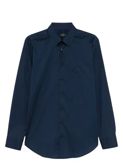 ETRO MEN'S 100% COTTON CASUAL SHIRT