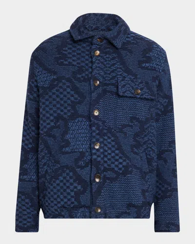 ETRO MEN & APOS;S ROMA KNITTED OVERSHIRT