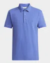 Etro Men & Apos;s Tipped Pique Polo Shirt In Purple