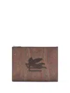 Etro Men Arnica Pouch With Pegaso