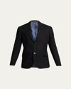 Etro Men's Basic Knit Blazer In Black