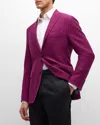 ETRO MEN'S BASIC TEXTURED BLAZER