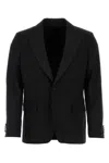 Etro Stretch Wool Blazer For Men In Black