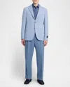 Etro Men's Cashmere-blend Jersey Sport Coat In Med Navy