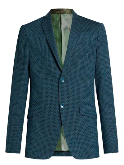 ETRO MEN'S CHECKED BLAZER | SIZE 50 | MRCA000699TJB24S9883