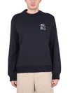 Etro Men Crewneck Sweatshirt In Blue
