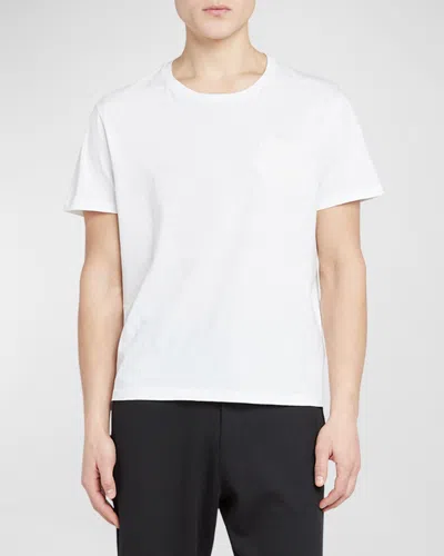 Etro Men's Embroidered Basic T-shirt In White