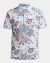 Etro Printed Cotton Poplin Bowling Shirt In Multi