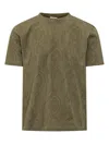 Etro Paisley-patterned T-shirt In Green