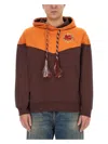 Etro Hooded Sweatshirt With Logo In Orange