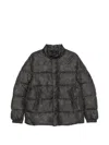 Etro Short Down Jacket In Black