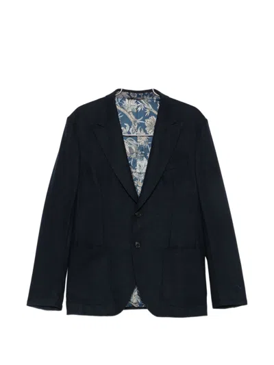 Etro Men's Jacket In Navy