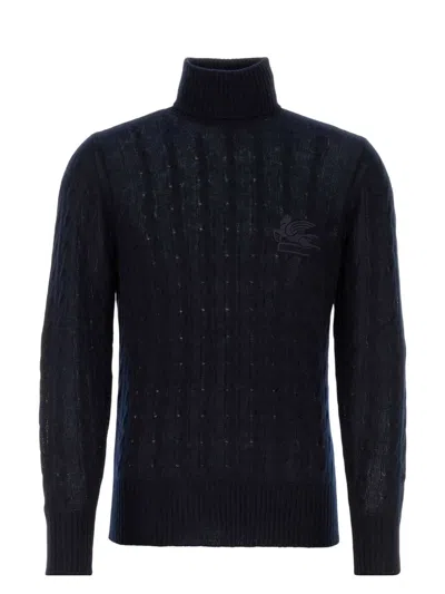 Etro Men's Midnight Cashmere Sweater