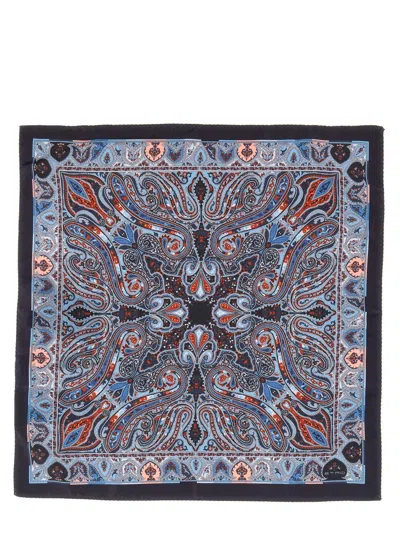 ETRO ETRO MEN SILK JACQUARD CLUTCH BAG