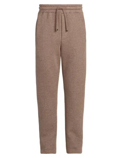 Etro Men's Paisley Straight-leg Joggers