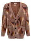 Etro Multicolor Patterned Cardigan In Multi