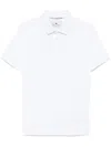Etro Men Pegaso-embroidered Polo Shirt In White