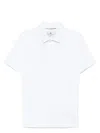 Etro Men Pegaso-embroidered Polo Shirt In White