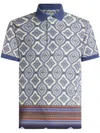 Etro Poloshirt Mit Geometrischem Print